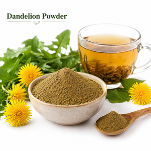 Poudre naturelle de racine et de feuilles de pissenlit — Tisane aux herbes pour le soutien du foie, la digestion et la purification du corps - Product Image 2
