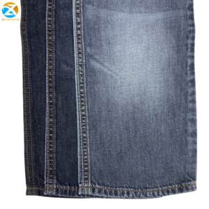 8,5 Unzen Mercerisierter Schwarzer Twill-Denim-Stoff 100% Baumwolle Leichtgewichtig Ohne Stretch für Jungen-Jeans Schuhe Kleider Bekleidung - Product Image 1