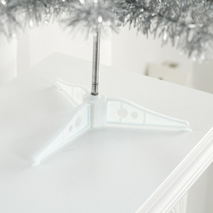 Bạc bóng cây giáng sinh trang trí nội thất mã hóa PVC thanh lịch Cây giáng sinh mảnh - Product Image 4