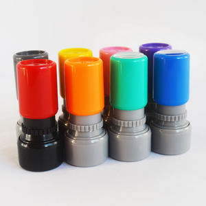 Timbro Flash in Plastica Pre-Inchiostrato di Alta Qualità 17mm, Motivo Chiaro, Inchiostro ad Asciugatura Rapida, Logo Personalizzato per Uso Ufficio - Product Image 1