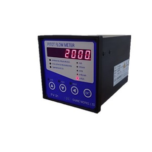 Medidor de Flujo Pitot Okano FV-31, Sensor de Flujo de Aire 0-2000Pa, Pantalla Digital, Hecho en Japón - Product Image 1
