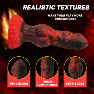 Realistische Dikke Vloeibare Siliconen Volwassen Speelgoed Unieke Walvis Val Monster Grote <span class=keywords><strong>Dildo</strong></span> Met Sterke Zuignap Seksproducten - Product Image 3