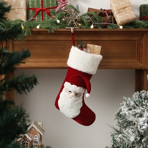 Calcetín Navideño Grande para Chimenea, Decoración para Fiestas, Calcetín para Regalos y Dulces - Product Image 4
