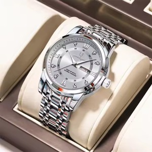 POEDAGAR 936 <span class=keywords><strong>Montre</strong></span>-Bracelet <span class=keywords><strong>de</strong></span> <span class=keywords><strong>Luxe</strong></span> Lumineuse Nouvelle Tendance Quartz Affaires Décontracté Étanche Reloj <span class=keywords><strong>Vente</strong></span> Chaude pour Hommes - Product Image 6