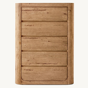 <span class=keywords><strong>Commode</strong></span> de rangement en bois personnalisable Rhoohill, style américain vintage, en bois massif, 5 tiroirs, pour chambre à coucher - Product Image 3