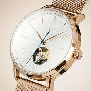 36MM Women Automatic Open Heart-Peacock <b>Watch</b> ,Skeleton Mechanical <b>Watch</b> Powered by Miyota 9029 Movement - Product Image 3