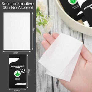 Cá nhân bọc tùy chỉnh nách khử mùi khăn lau chất chống mồ hôi cơ thể khăn lau người đàn ông phụ nữ làm mới mùi hương ướt khăn lau mặt cơ thể - Product Image 2