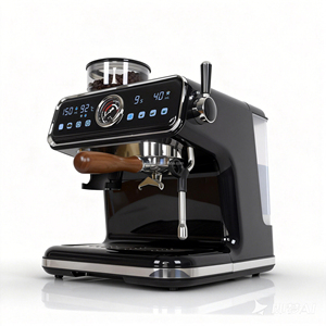 Macchina per Caffè Espresso di Alta Qualità con Ampio Pannello Touch, Pressione 20 Bar, per Caffè <span class=keywords><strong>Latte</strong></span> e Cappuccino, con Macinacaffè Integrato - Product Image 5