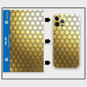 Adesivos de tamanho completo para trás, adesivos de telefone 3d, verniz em relevo, proteção <span class=keywords><strong>emf</strong></span>, adesivos de telefone celular - Product Image 4