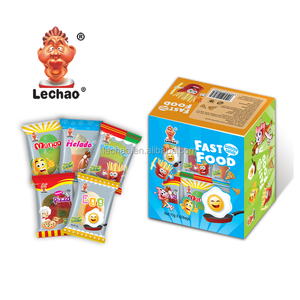 Fabricante de dulces de goma Pizza Cola Jugo Forma de hamburguesa Fruta personalizada Surtido de comida rápida Set Gummy <span class=keywords><strong>Chew</strong></span> <span class=keywords><strong>Candy</strong></span> - Product Image 6