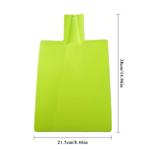 Planche à découper pliable de haute qualité, durable, antidérapante, fine, en plastique, avec une longue poignée - Product Image 6