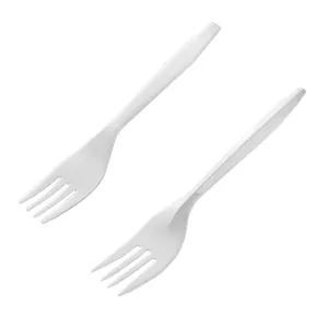Wholesale White Restaurant Takeaway Teaspoons Cuchara Desechable Pp Disposable Plastic Spoon