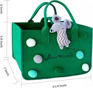 Sacs cadeaux créatifs en feutre très demandés pour les anniversaires d'enfants, sacs de shopping élégants pour femmes, sacs de voyage pour fêtes - Product Image 4