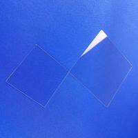 Plaque de verre en quartz clair, feuille de fenêtre transparente en silice fondue, résistante aux hautes températures, sur mesure pour porte de four industriel