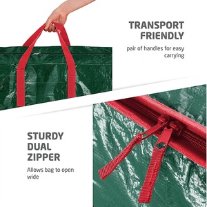 New Durable 9FT Large 3-Piece Foldable Christmas <strong>Tree</strong> <strong>Storage</strong> Bags <strong>Xmas</strong> Decorations <strong>Storage</strong> <strong>Boxes</strong> for Camping Garage Outdoor - Product Image 3