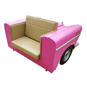 خمر الصناعية السيارات الأثاث السفير أريكة سيارة مع عجلات ريفي الطراز العتيقة أريكة سيارة - Product Image 4