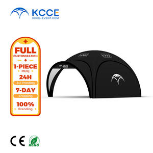 Tente gonflable de mur réversible imprimée par conception 3D faite sur commande promotionnelle annonçant des gonflables pour des expositions et des événements extérieurs - Product Image 1