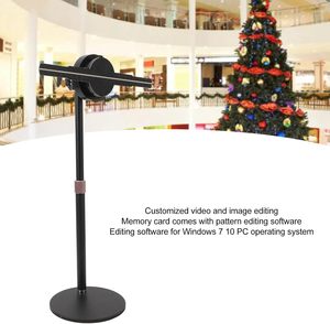 Proyektor kipas holografik 3D LED 256 16GB Android IOS Android tampilan Hologram HD penyangga Desktop kontrol aplikasi untuk iklan teks 2.5mm - Product Image 3