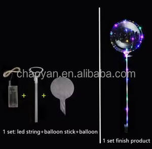 Светящиеся светящиеся воздушные шары bobo со светодиодной подсветкой - Product Image 4