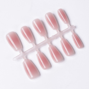 MyBeautyNails <span class=keywords><strong>Ongles</strong></span> à pression Gel mat Vernis à pression Uv Blush coloré Ombre Aura Design français <span class=keywords><strong>Ongles</strong></span> courts <span class=keywords><strong>Faux</strong></span> <span class=keywords><strong>ongles</strong></span> - Product Image 1