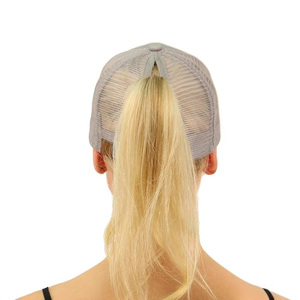 6 tấm tùy chỉnh thiết kế logo thêu thiết kế Mũ lưới trống cho phụ nữ và nam giới - Product Image 3