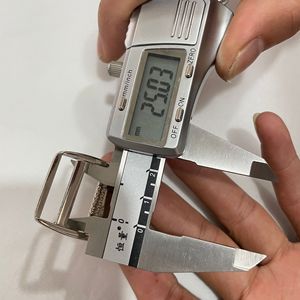 Hebilla Deslizante Metálica de 1 Pulgada en Níquel para Bolsos, Herraje Resistente - Product Image 3