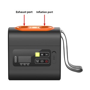 Pompe à air SUP 22 psi avec batterie lithium intégrée, pompe électrique gonflable pour kayak, camping, tente, matelas pneumatique - Product Image 4