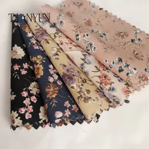 Nhà máy Cung Cấp Giá Tốt Tùy Chỉnh In 100% Hoa Vải Polyester Cho Bán