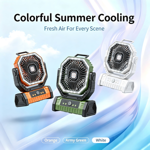 Ventilador de Mesa Portátil de Alta Velocidad <span class=keywords><strong>Berserk</strong></span> Hotel, Recargable, Mini, de Doble Uso, para Colgar en la Pared, para Exteriores - Product Image 2
