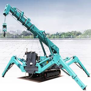 3 tấn 5 tấn 10 tấn Spider <span class=keywords><strong>Crane</strong></span> 360 độ xoay Telescopic Spider <span class=keywords><strong>Crane</strong></span> Boom Lift gấp theo dõi Spider <span class=keywords><strong>Crane</strong></span> - Product Image 1