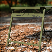 Table de camping pliable d'extérieur en alliage d'aluminium IGT, moderne, tactique, pour la plage, nouvelle