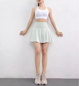 Shorts Deportivos al Por Mayor con Bolsillos, de Secado Rápido, Transpirables, con Protección UV, Falda para Yoga y Fitness, Tenis y Bádminton - Product Image 1