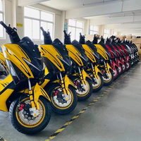 Moto électrique haute vitesse 3000W pour adultes, longue portée 100km, homologuée EEC COC, scooter Citycoco, frein à disque double, vélo électrique tout-terrain