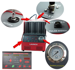 CNC 602A Gasoline Injector Cleaner and Tester LAUNCH CNC 602A - Product Image 4