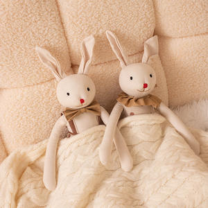 Nordique mignon lapin en peluche poupée à longues jambes coton tissu peluche jouet adolescents et adultes confort poupée cadeau de pâques - Product Image 3