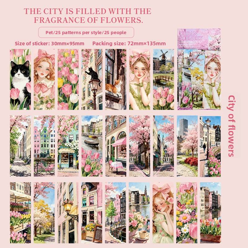 B City parfumée aux fleurs