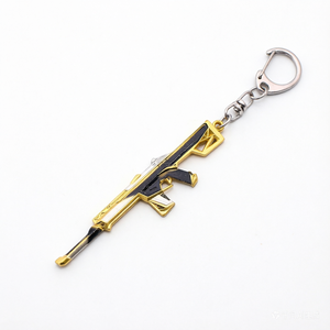 Marchandises du jeu Valorant : Porte-clés miniature en métal exquis, modèle Fearless Contract Thug AK Alien Overlord - Product Image 5