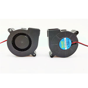 מאוורר צנטריפוגלי 5015 5V 12V 24V 5 ס\\\"מ פיזור חום/יניקה מפוח טורבו שקט - Product Image 5