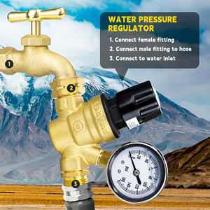 Regulador de válvula reductora de presión de latón roscado NH de 3/4 pulgadas DN20 16Bar sin plomo Tmok para Camper de agua potable - Product Image 4