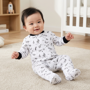 bamboo cotton baby girl jumpsuit rompers toddler colors onesie baby romper pantone color dyed jumpsuit manufacturer online sale - Product Image 1