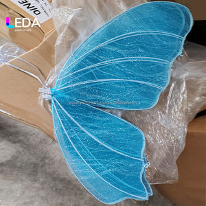 LEDA Nouveaux accessoires de fête au design original, petits papillons lumineux géants, grands papillons décoratifs à LED, décorations de mariage - Product Image 4