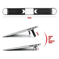 Support de refroidissement universel pour ordinateur portable pour Macbook Pro 13 15 Air Lenovo Samsung Support de refroidissement pour ordinateur portable Support invisible pour ordinateur portable