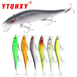 Nouvelle leurre de pêche Minnow 115mm 15g pour la pêche au bar en eau moyenne, fabriqué en Chine - Product Image 3