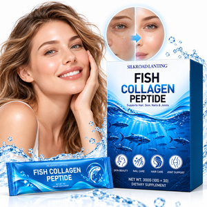 Colágeno de pescado de marca privada, péptidos de colágeno marino natural para la piel, el cabello y las uñas, suplemento dietético en polvo. - Product Image 1