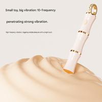 Seksspeeltjes Bamboe Design Springend Ei Draagbare Mini Sterke Aardbevingsvibrator Vrouwelijke Hanger, Populair Seksspeeltje op Self Media Vibrator
