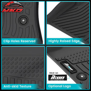 Alfombrillas para Chevy Colorado GMC Canyon Crew Cab 2023-2025, Alfombras de TPE para Todo Clima, Moldeadas en 3D, Impermeables - Product Image 3