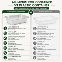 Plaque de cuisson jetable personnalisée pour four, en aluminium argenté de qualité alimentaire, épaissie, grande taille, profonde
