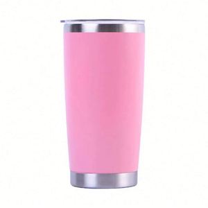 แก้วกาแฟสแตนเลสเก็บความร้อนสุญญากาศ ฝาปิดกันรั่ว ดีไซน์น่ารัก พิมพ์ลายได้ตามต้องการ พร้อมโลโก้สั่งทำ สำหรับโปรโมชั่นกาแฟ - Product Image 4