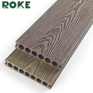 Tarima de WPC Resistente al Agua de Fábrica ROKE, Madera Plástica Compuesta con Relieve para Jardín y Piscina - Product Image 6