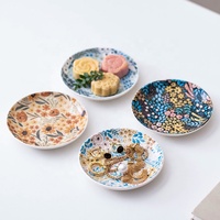 Cross Border Europese Creatieve Keramische Schijf Eenvoudige Onregelmatige Fruitplaat Kleine Schaal Sieraden Opslag Decoratie Plaat Groothandel
